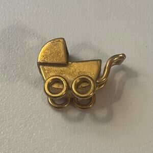 Vintage Baby Carriage Georg Jensen "Sunshine & Night" Pendant #5219